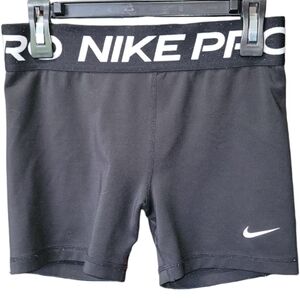 Nike Pro black spandex shorts Size L